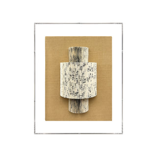 P-10-102-111-104-0045-1.jpg;folded music notes, 3-D, minimalist, tan, cream, black