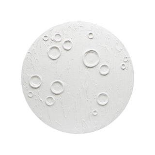 Round white moon-inspired 3D raised artwork with bubble-like patterns on a white background

sku: P-10-102-114-104-0003-1