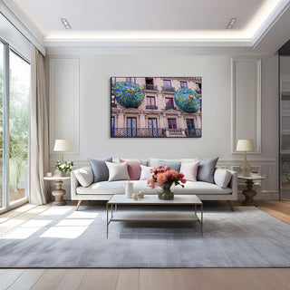 Recycled plastic bottles print shown in an airy living room

sku: S-10-101-101-116-0047-3