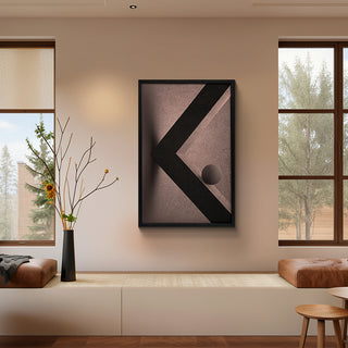 S-10-101-102-102-0034-1.jpg;contemporary, modern, abstract, minimalist, brown, black, sphere, straight corner