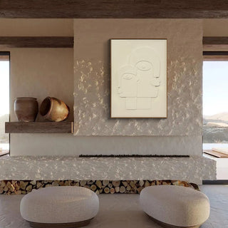 Modern living room with a fireplace, abstract wall art, and two ottomans.

sku: S-10-102-112-104-0002-1