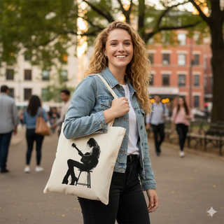 Sound of Her Strength Canvas Tote Bag