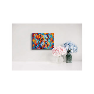 "Technicolor Terrier" Wheaten Terrier - Chromatic Canines Series Print