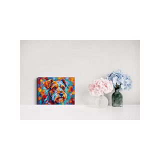 "Technicolor Terrier" Wheaten Terrier - Chromatic Canines Series Print